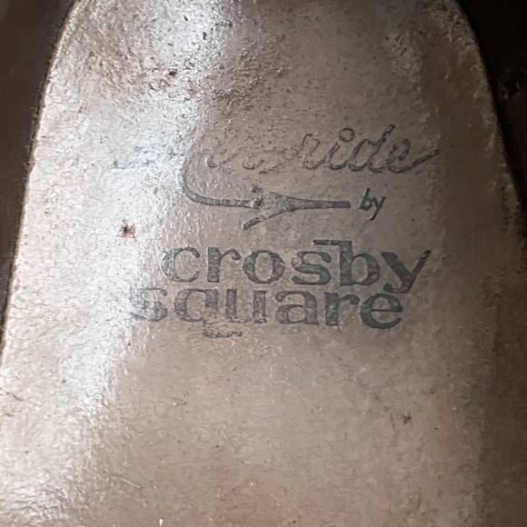 Air-Ride by Crosby Square Mens Wingtip Derby Genuine Leather 9 1/2 - Picture 2 of 10